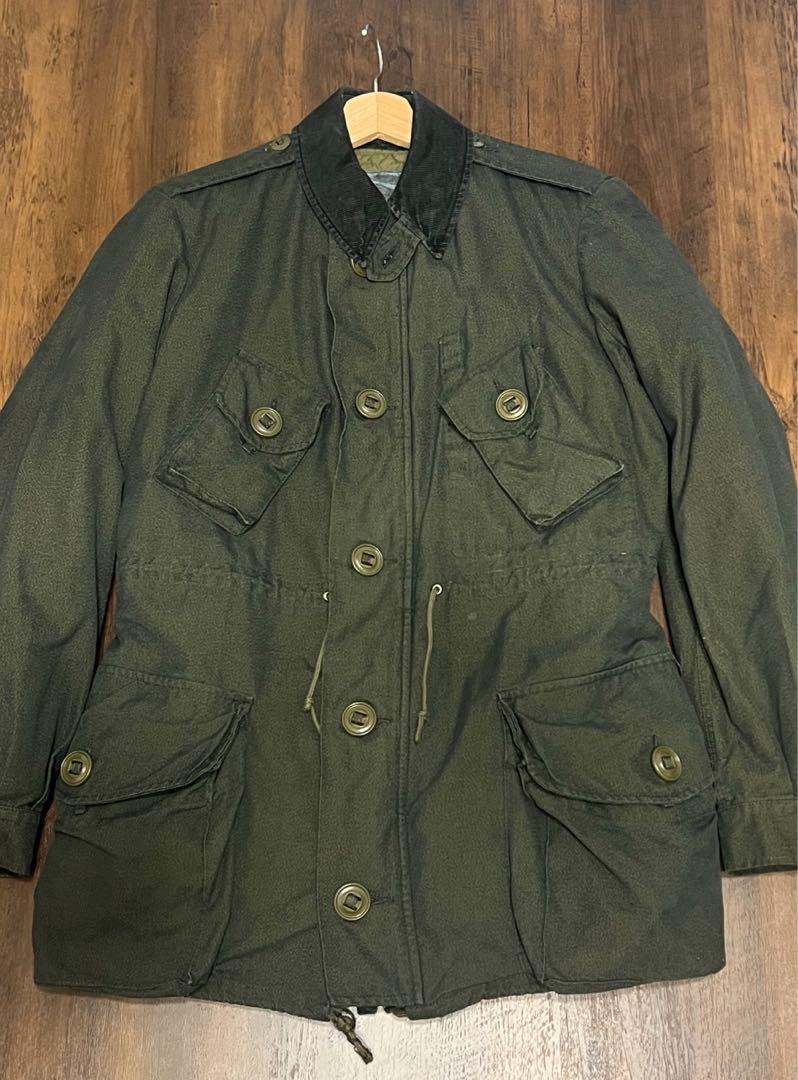 【美品】MK2コンバットジャケットカナダ軍　ライナー　綾野剛アバランチ　後染黒緑