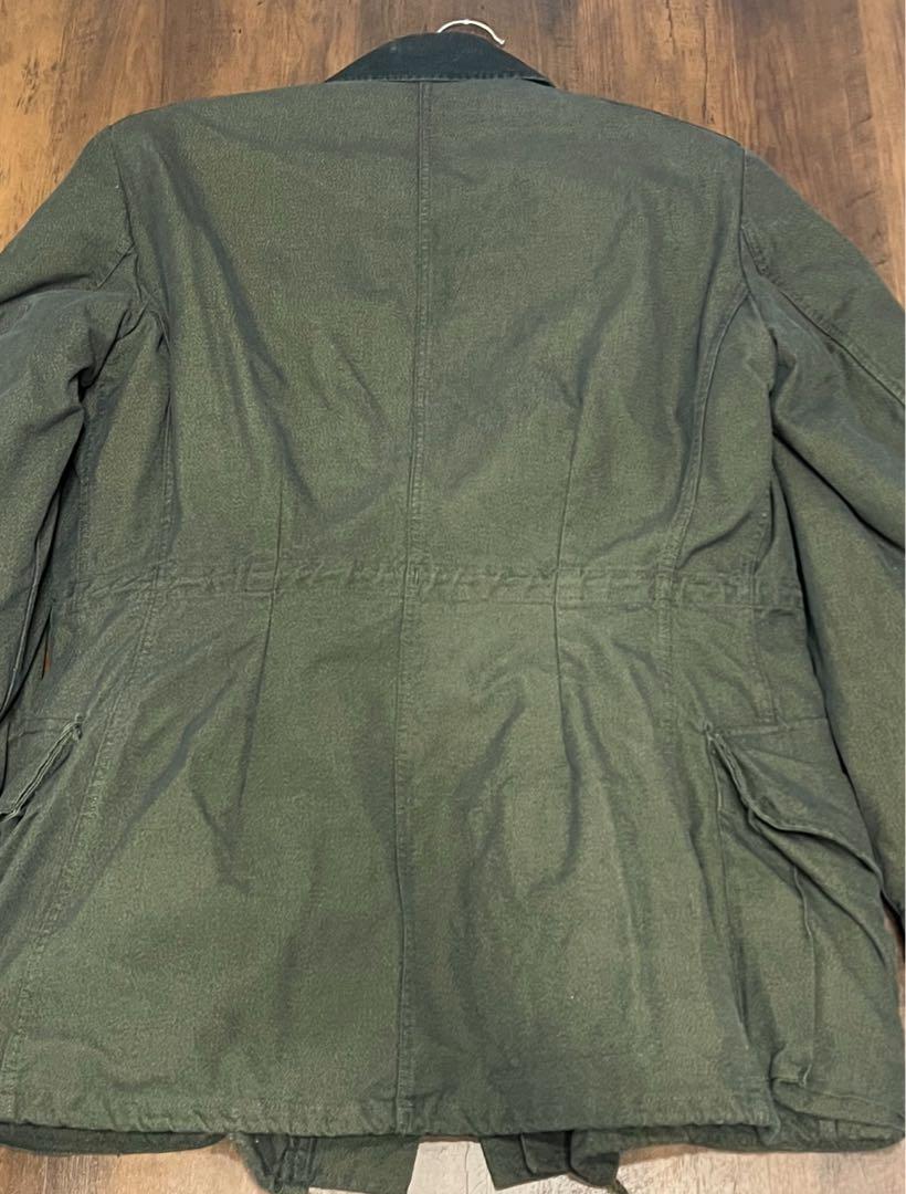 【美品】MK2コンバットジャケットカナダ軍　ライナー　綾野剛アバランチ　後染黒緑