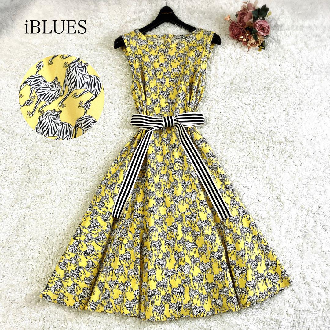 MaxMara IBLUES イブルース ☆ [新品] ワンピース プリント M