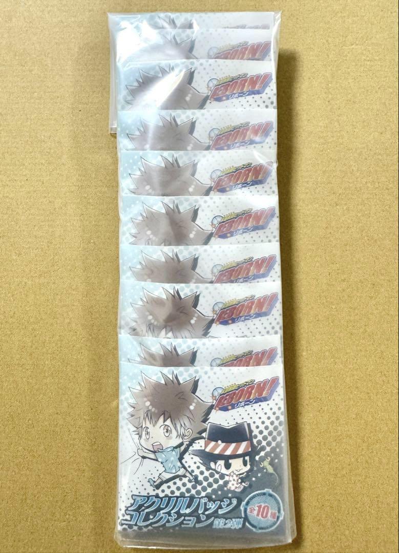 REBORN! アクリルバッジコレクション　第2弾　10点セット　未開封品