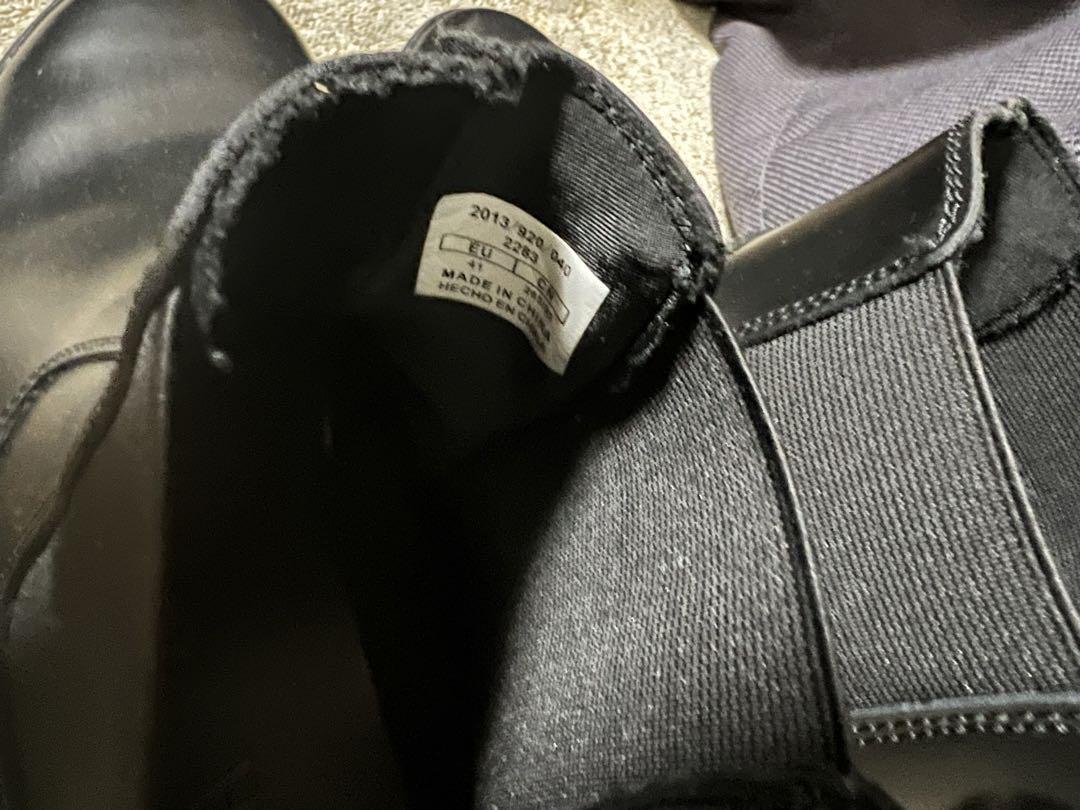 zara vibramソール サイドゴアブーツ 41 美品
