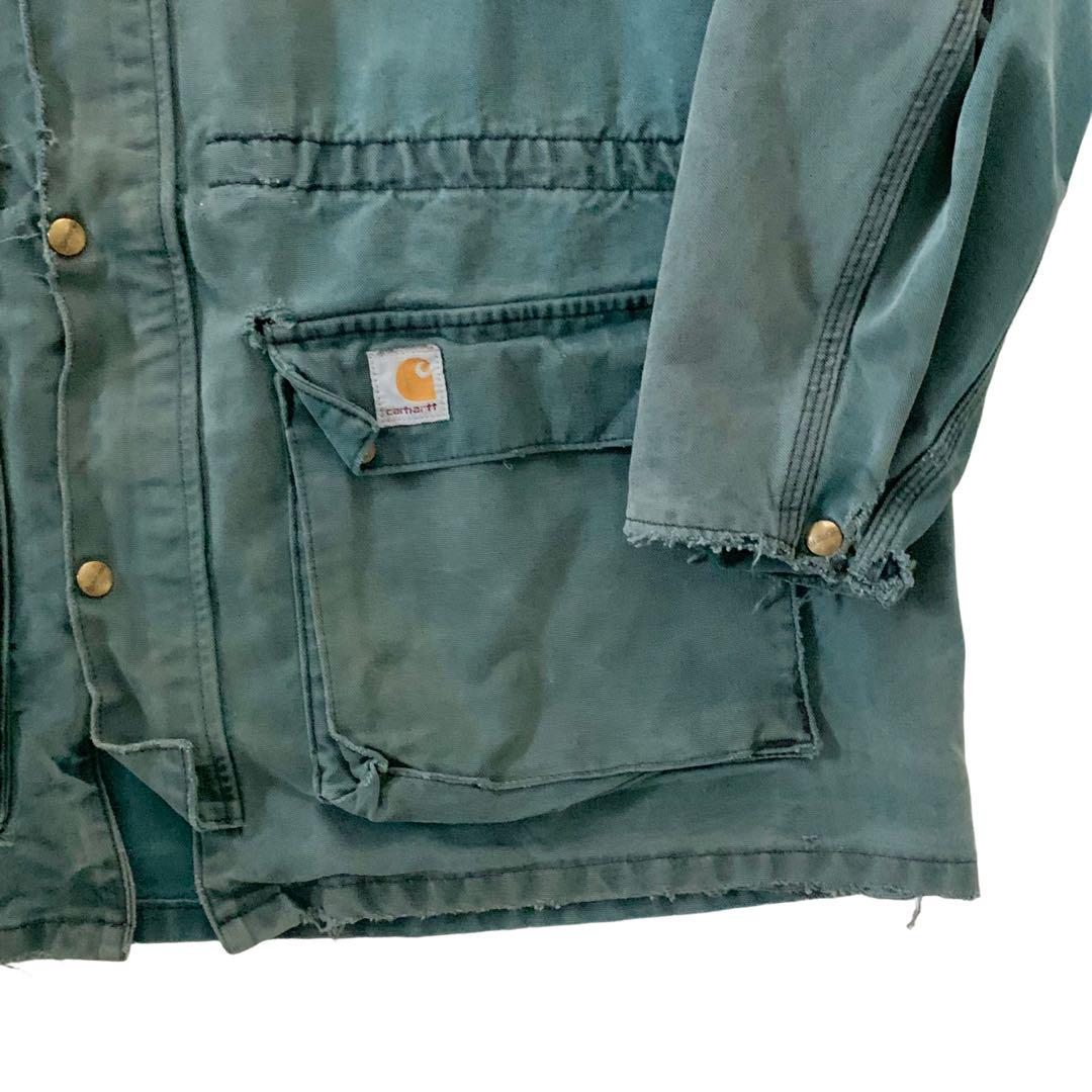 【希少モデル2XL US輸入90s】カーハート ダックジャケット グリーン
