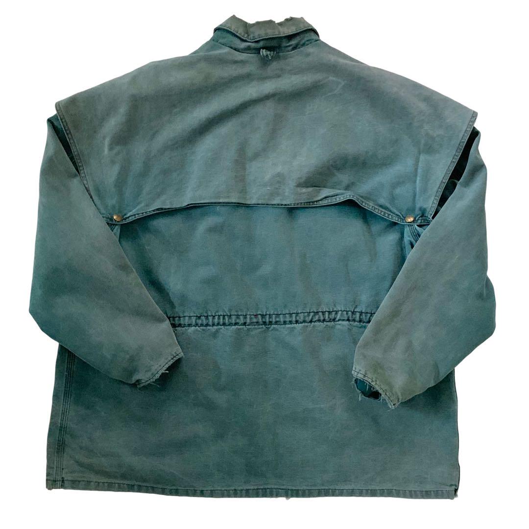 【希少モデル2XL US輸入90s】カーハート ダックジャケット グリーン