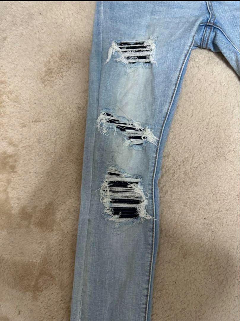 mnml/ミニマル/X214 STRETCH DENIM(20ML-SP857D)/リペアデニムパンツ | LHP ( エルエイチピー ) | US  ONLINE STORE（US オンラインストア）