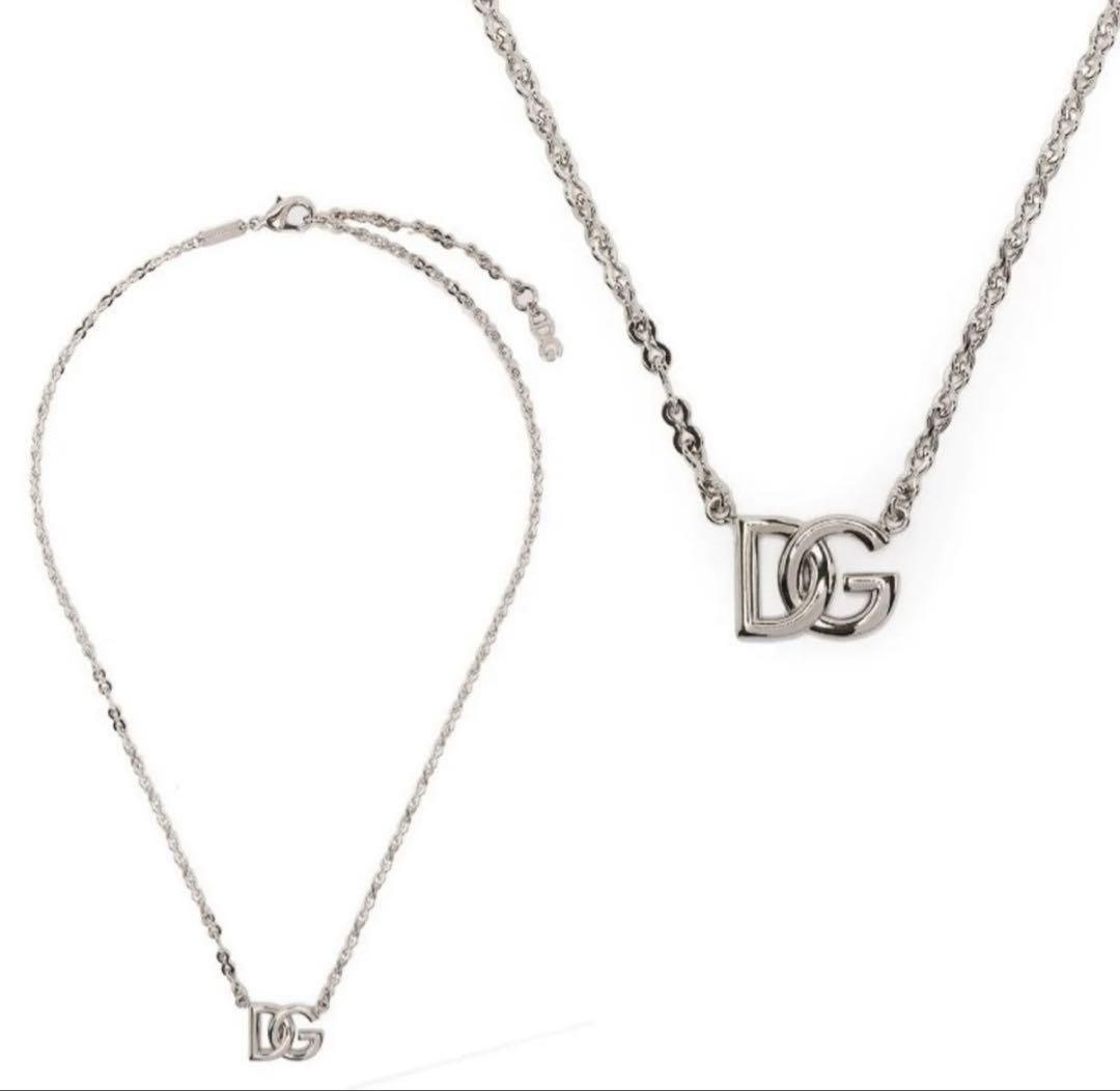 【Dolce & Gabbana】ロゴネックレス ペンダント