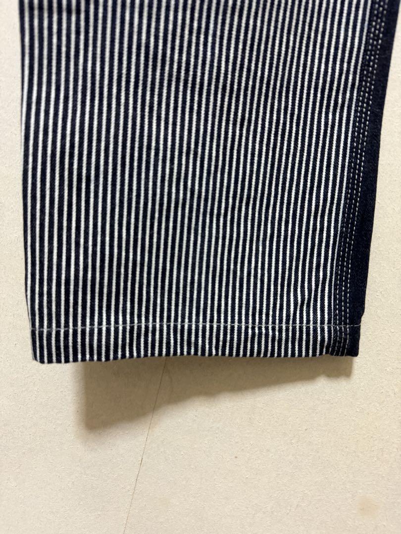 上下セット 児島ジーンズ マルチストライプペインターパンツ ヒッコリー 美品