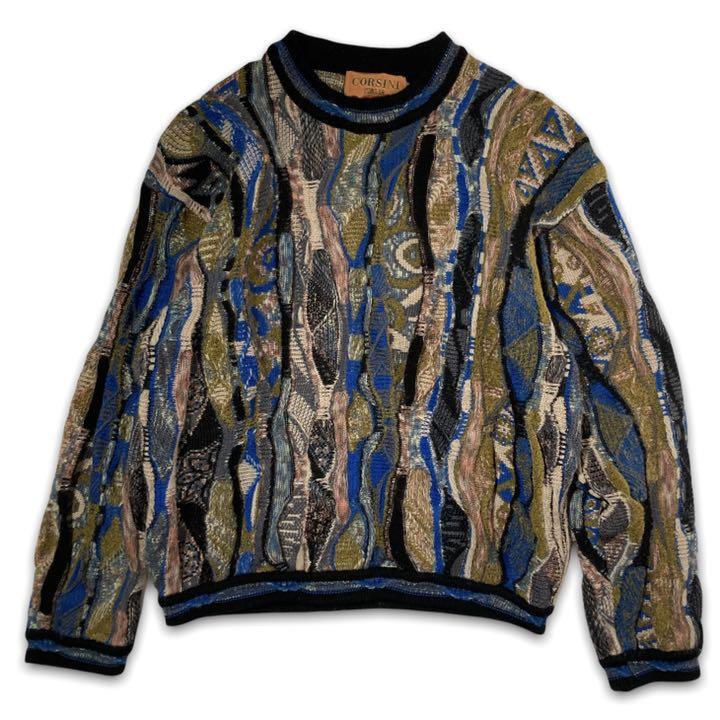 L注目ショップVINTAGE OLD CRAZY PATTERN 3D KNIT ニット/セーター メンズL¥13,500-ristoranteitregufi.com L注目ショップVINTAGE OLD CRAZY PATTERN 3D KNIT ニット/セーター メンズL¥13,500-ristoranteitregufi.com