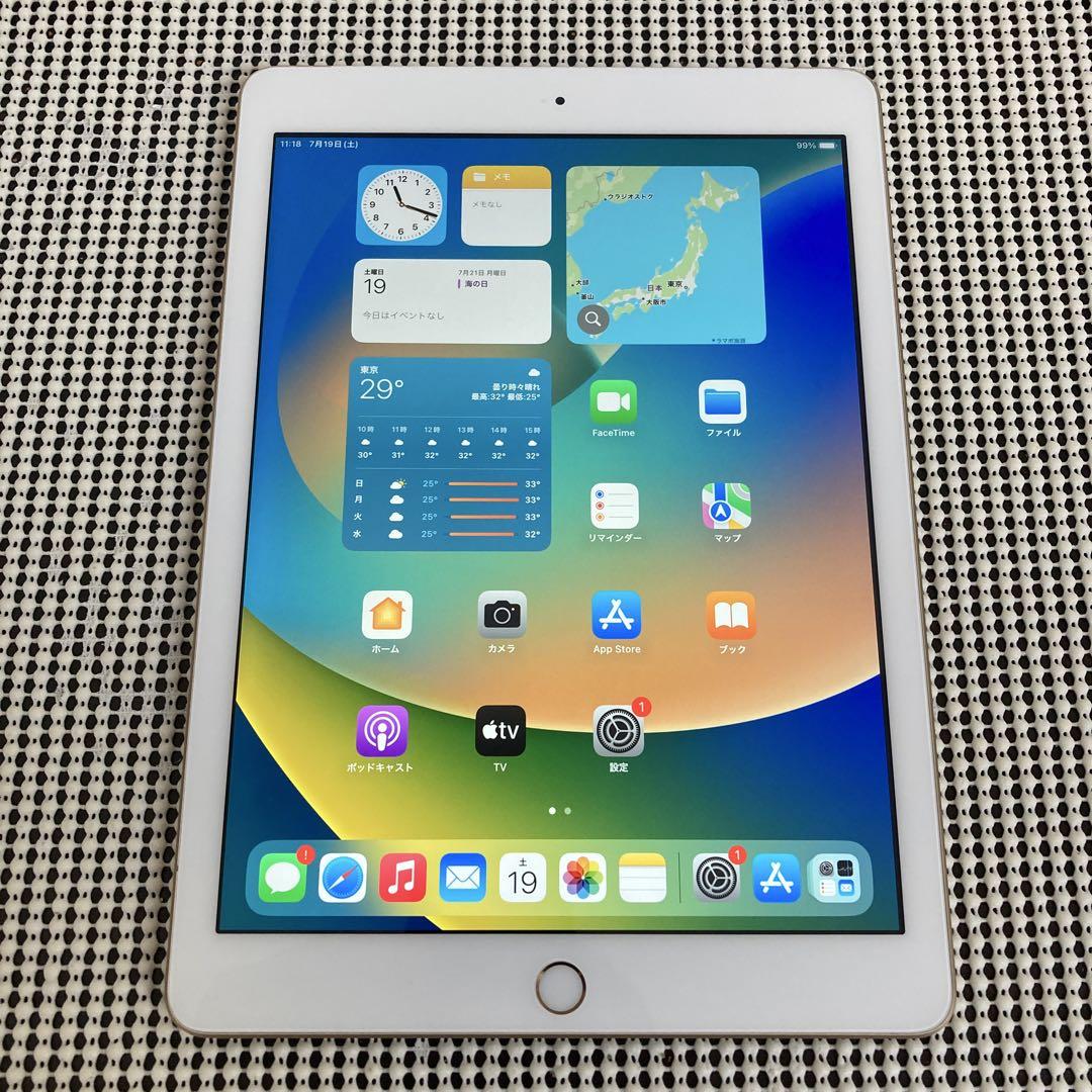 65【早い者勝ち】電池良好☆iPad5 第5世代 32GB SIMフリー☆