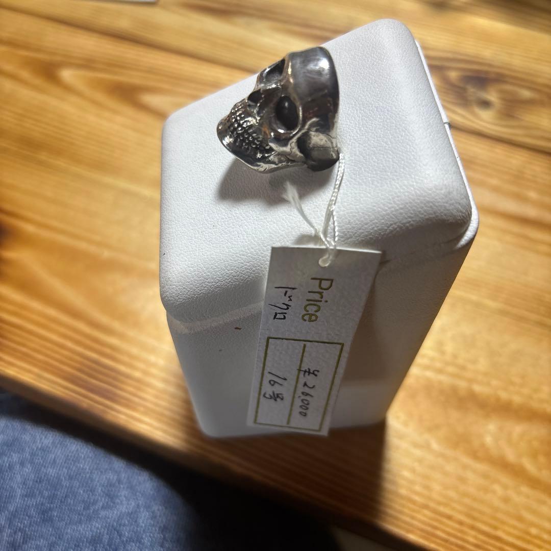 シルバーアクセ　ドクロ