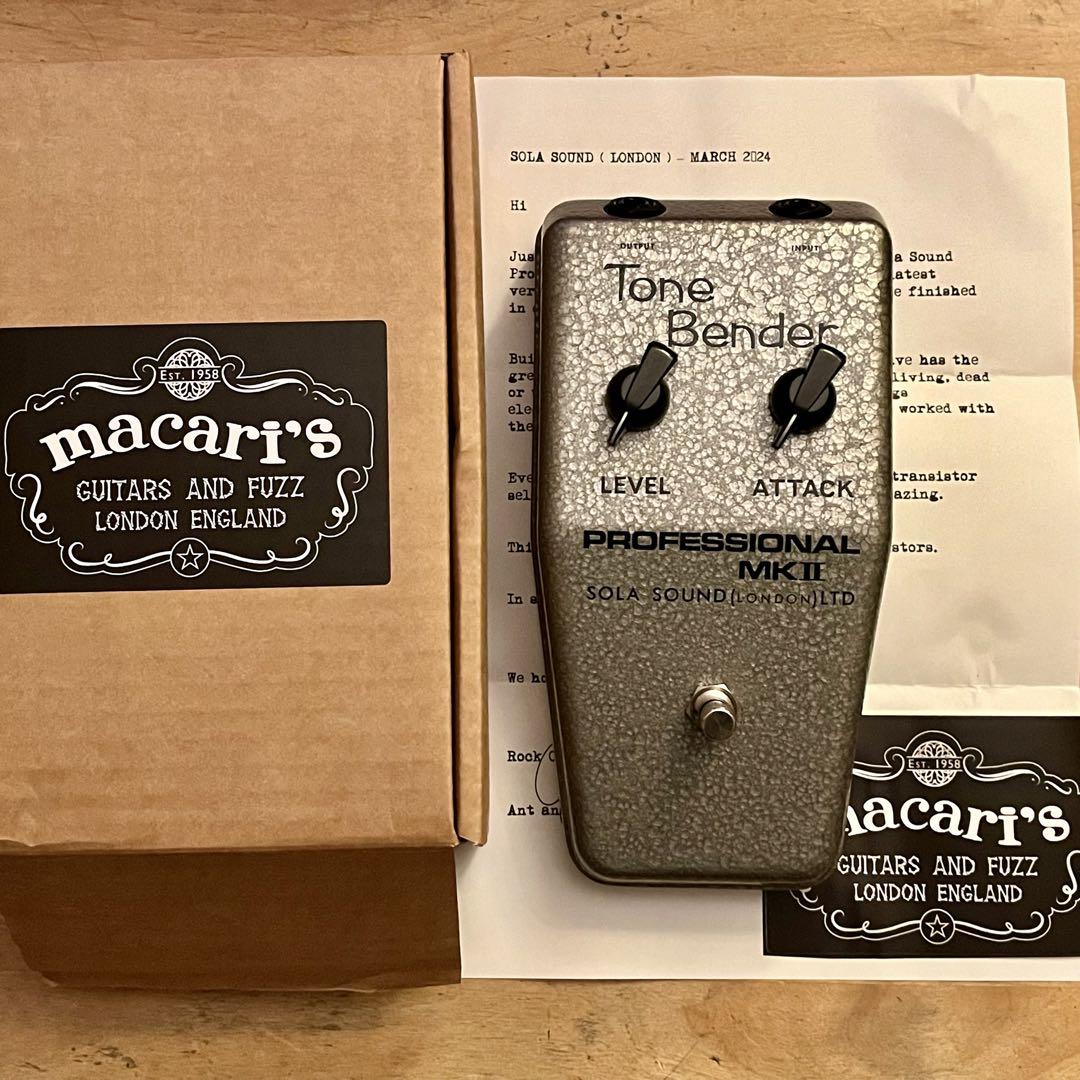 ギター Sola Sound Professional MkII Tone Bender
