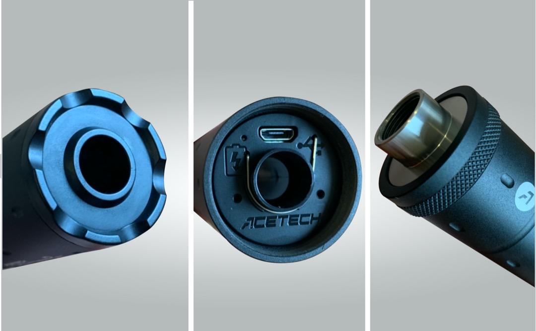 Acetech Lighter BT Black 1年間保証 日本語説明書付 kXS3K-m81640006676 高評価安い