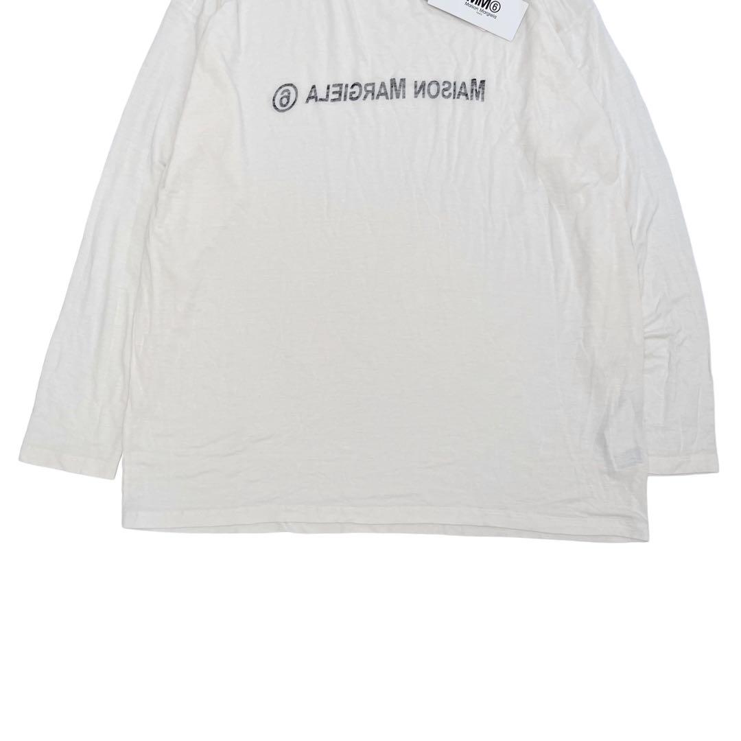 【MM6 Maison Margiela】新品　反転ブランドロゴロングスリーブ