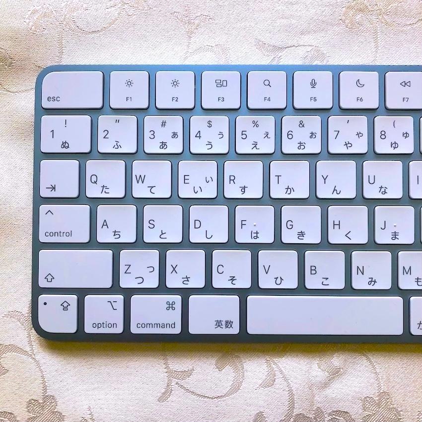 使用少 限定カラー ブルー APPLE MAGIC KEYBOARD JIS 使用少 限定カラー ブルー APPLE MAGIC KEYBOARD JIS