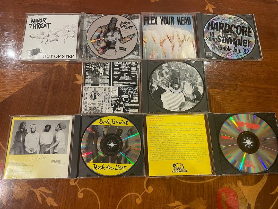 廃盤CD】オマケ付き・Minor Threat・ほぼコンプリートセット
