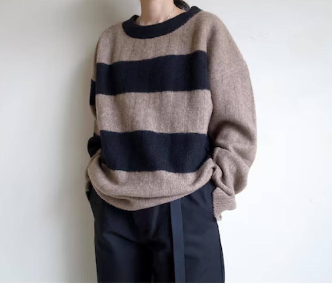 ≪yoko sakamoto≫ヨーコサカモトBORDER KNITボーダーニット ≪yoko sakamoto≫ヨーコサカモトBORDER KNITボーダーニット