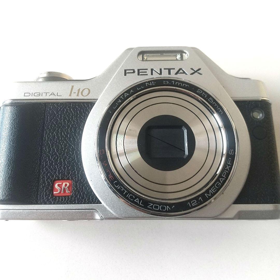 レトロ可愛い】PENTAX DIGITAL Optio I-10 シルバー - メルカリ