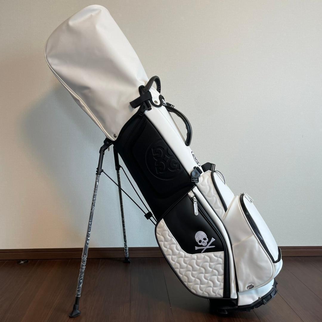 【新品未使用】G/FORE（ジーフォア）スタンドキャディバッグ ゴルフ　ホワイト