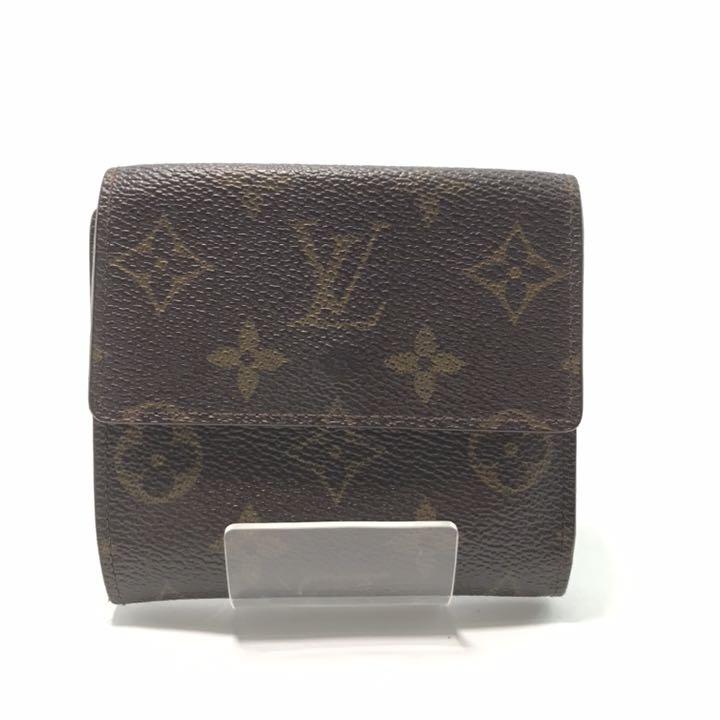 人気の新作 Louis Vuitton Wホック モノグラム 三つ折財布 ルイ ヴィトン - 折り財布