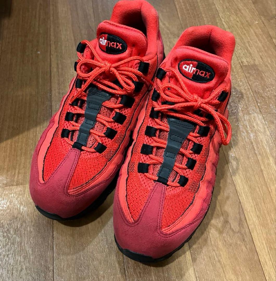 ナイキエアマックス95 27.5㎝　ハバネロレッド靴