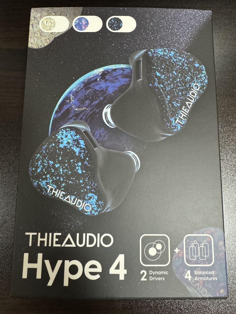 THIEAUDIO Hype4 ハイブリッド型 有線イヤフォン 4BA+2DD THIEAUDIO Hype 4 ハイブリッド型イヤホン 有線イヤフォン 4BA+