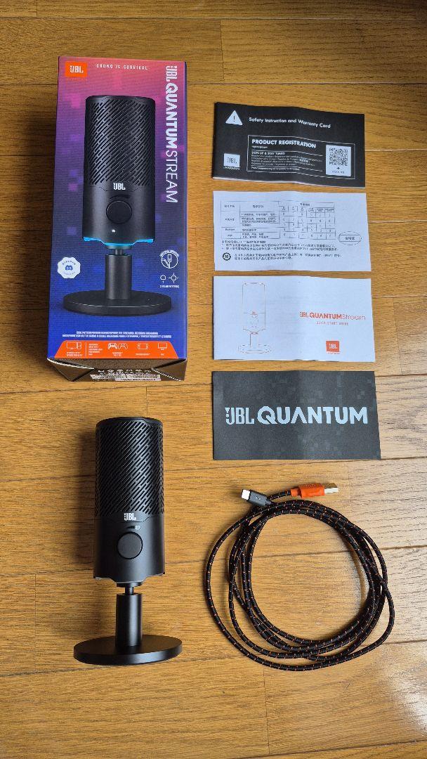 JBL Quantum STREAM エレクトレットデュアルコンデンサー型マイク