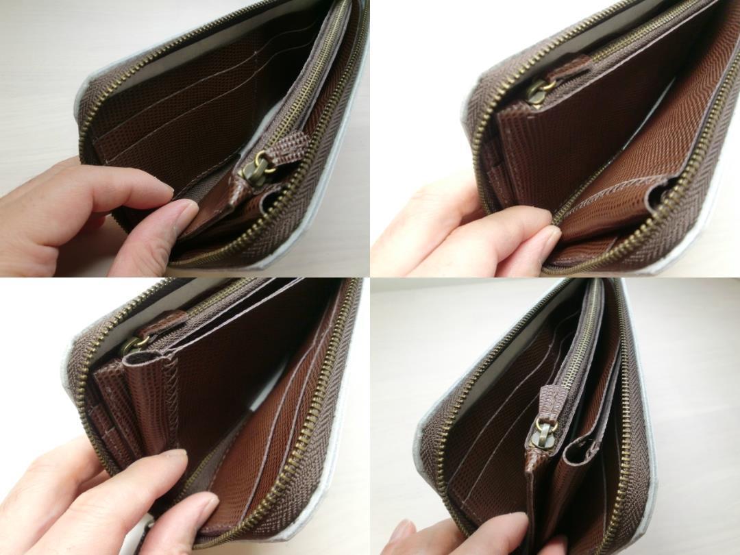 正規品2022 L.C.雅 牛革 L字ファスナー ロングウォレット 004 iaAzw-m81650747120 新品人気SALE