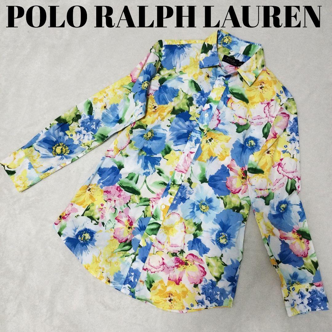 ポロ ラルフローレン 花柄 長袖シャツ POLO RALPH LAUREN - メルカリ