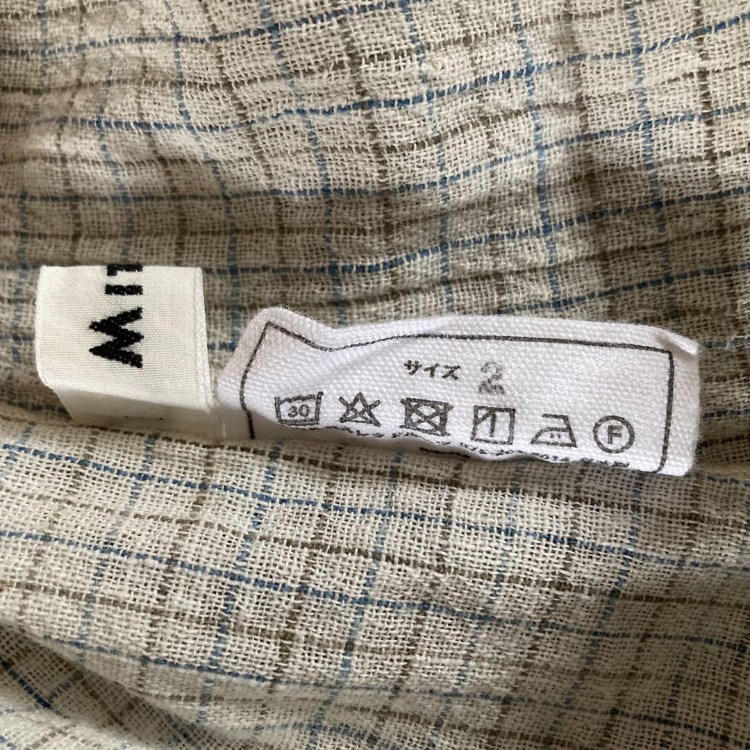 MITTAN ミッタン　　薄手　ジャケット　羽織　サイズ２