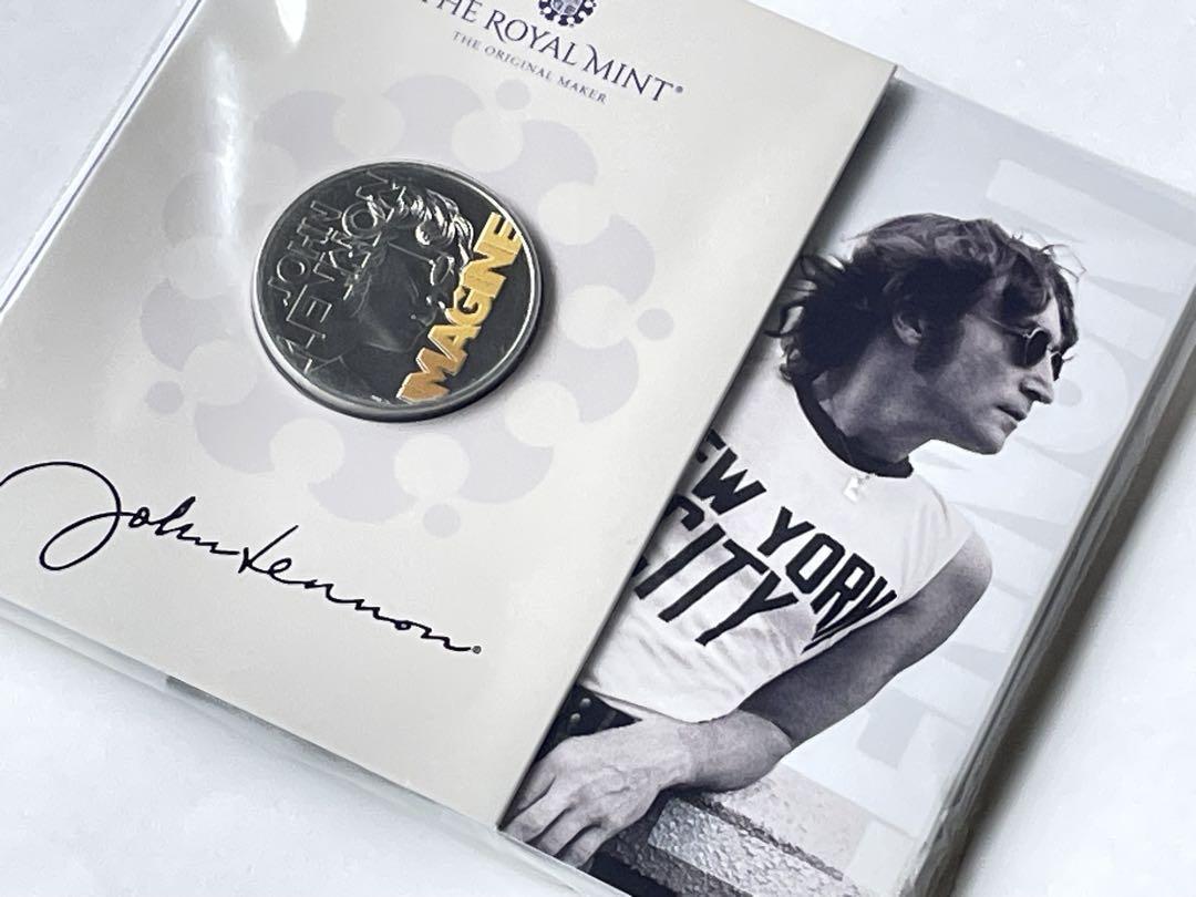 JOHN LENNON イギリス銀貨記念コイン限定10000