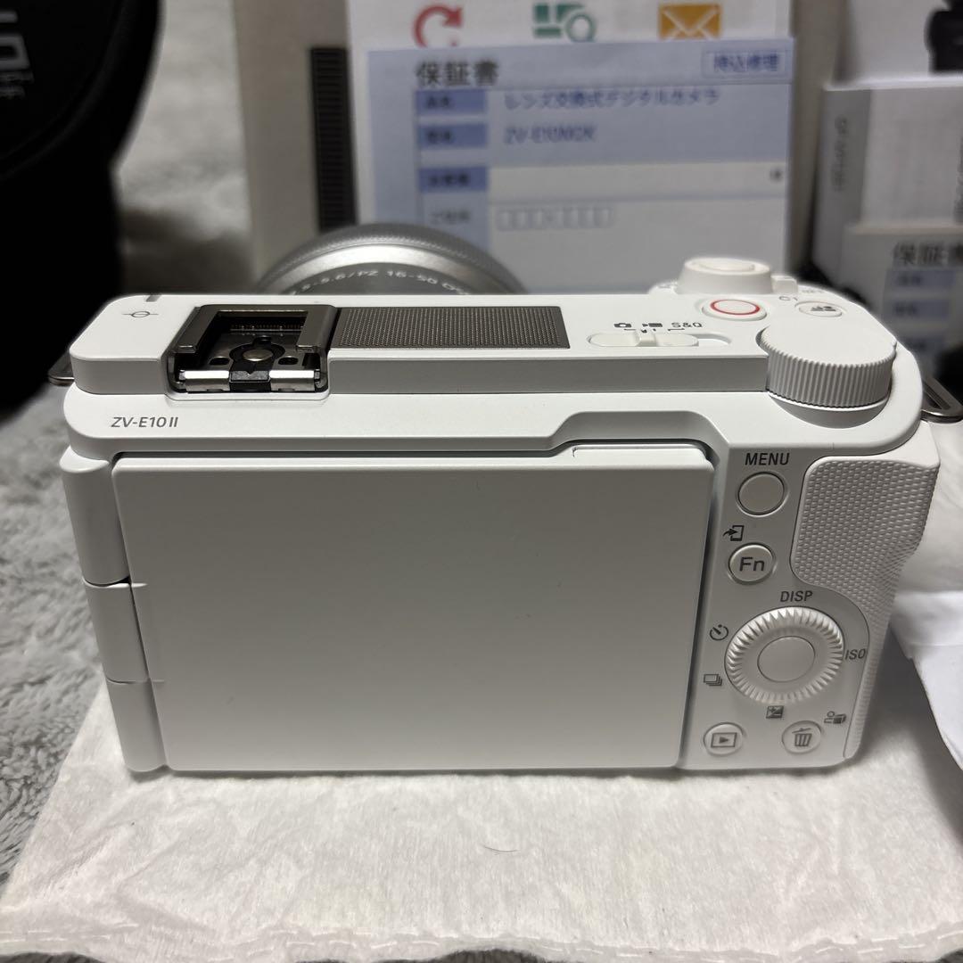 【美品】SONY ZV-E10 II（ホワイト）