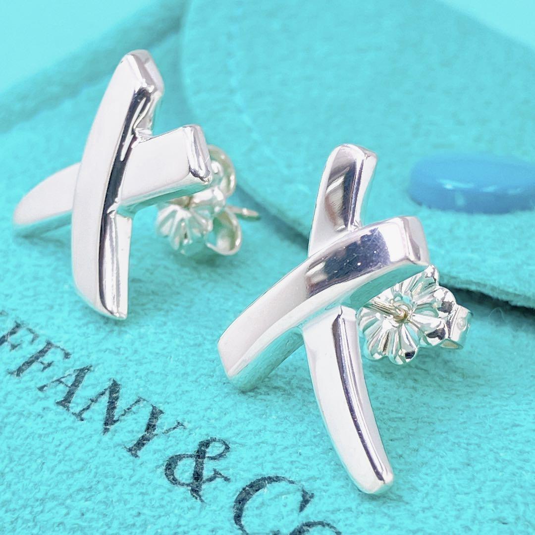美品✨ティファニー キス パロマピカソ ピアス シルバー925