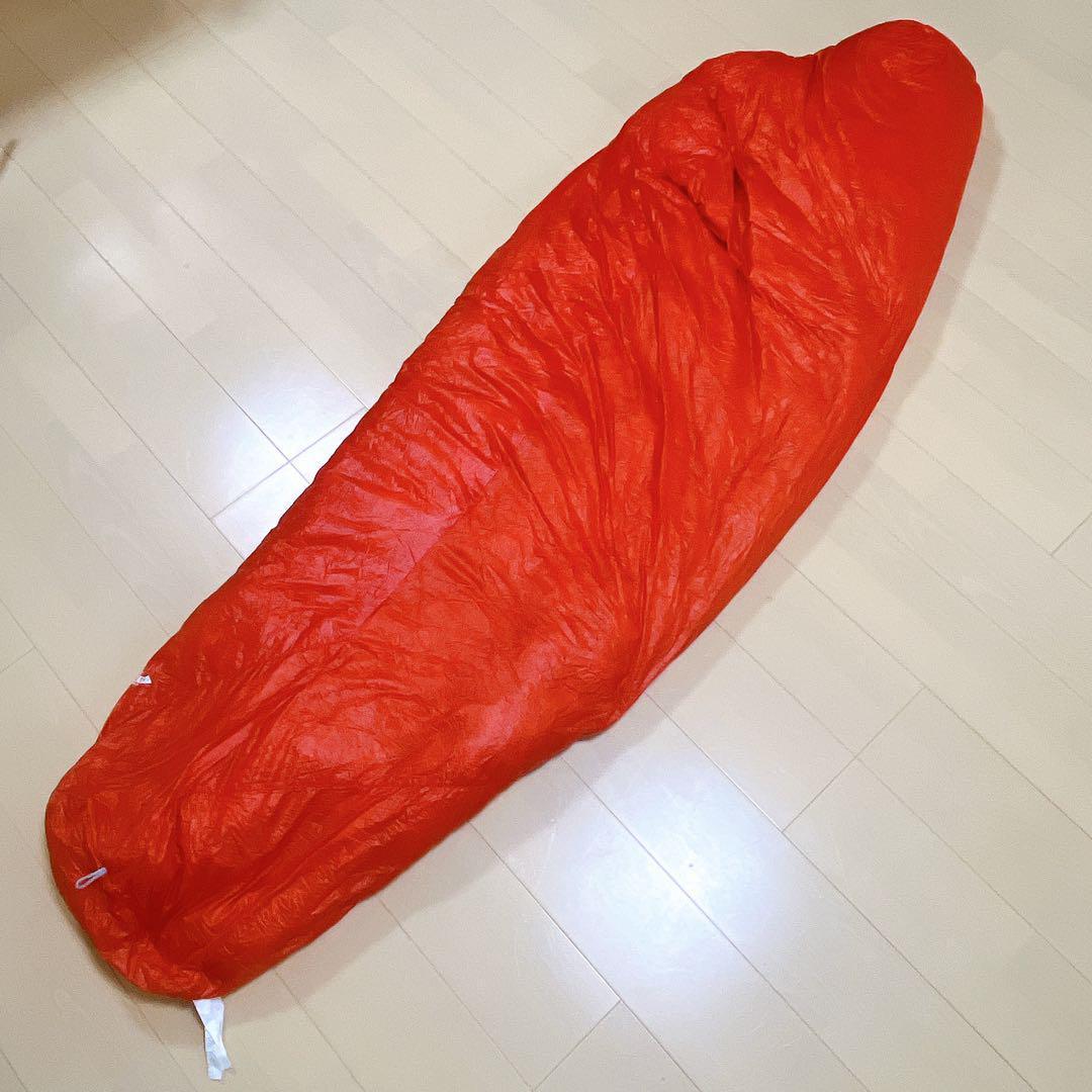 【美品】モンベル シームレス ダウンハガー800 #1 R/zip