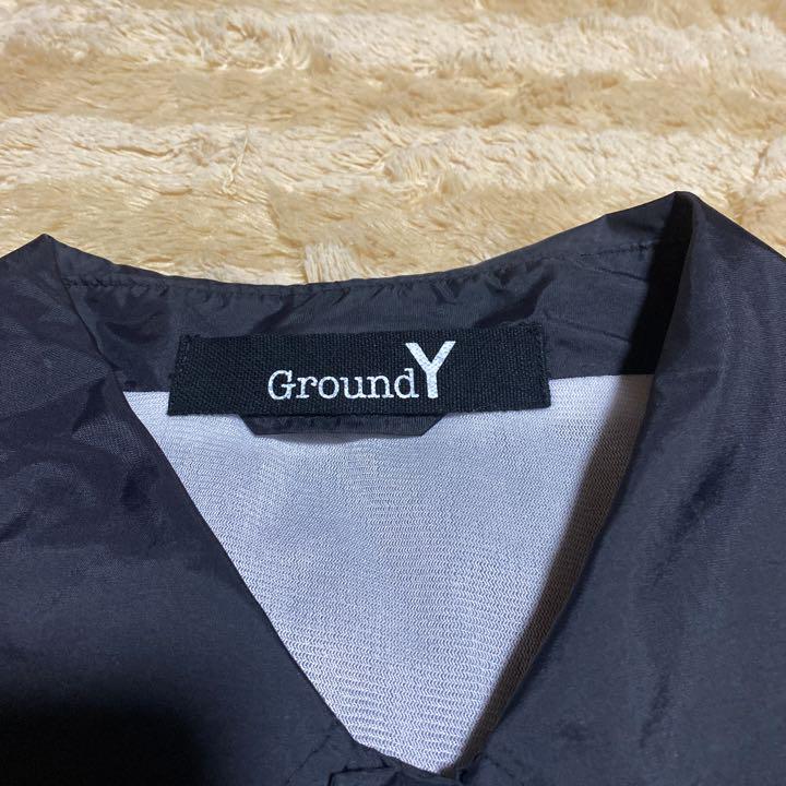 ンナイロン 美品 ナイロンコーチジャケット サイズ3 oFK7E-m81657238957 Ground Y コーチジャ