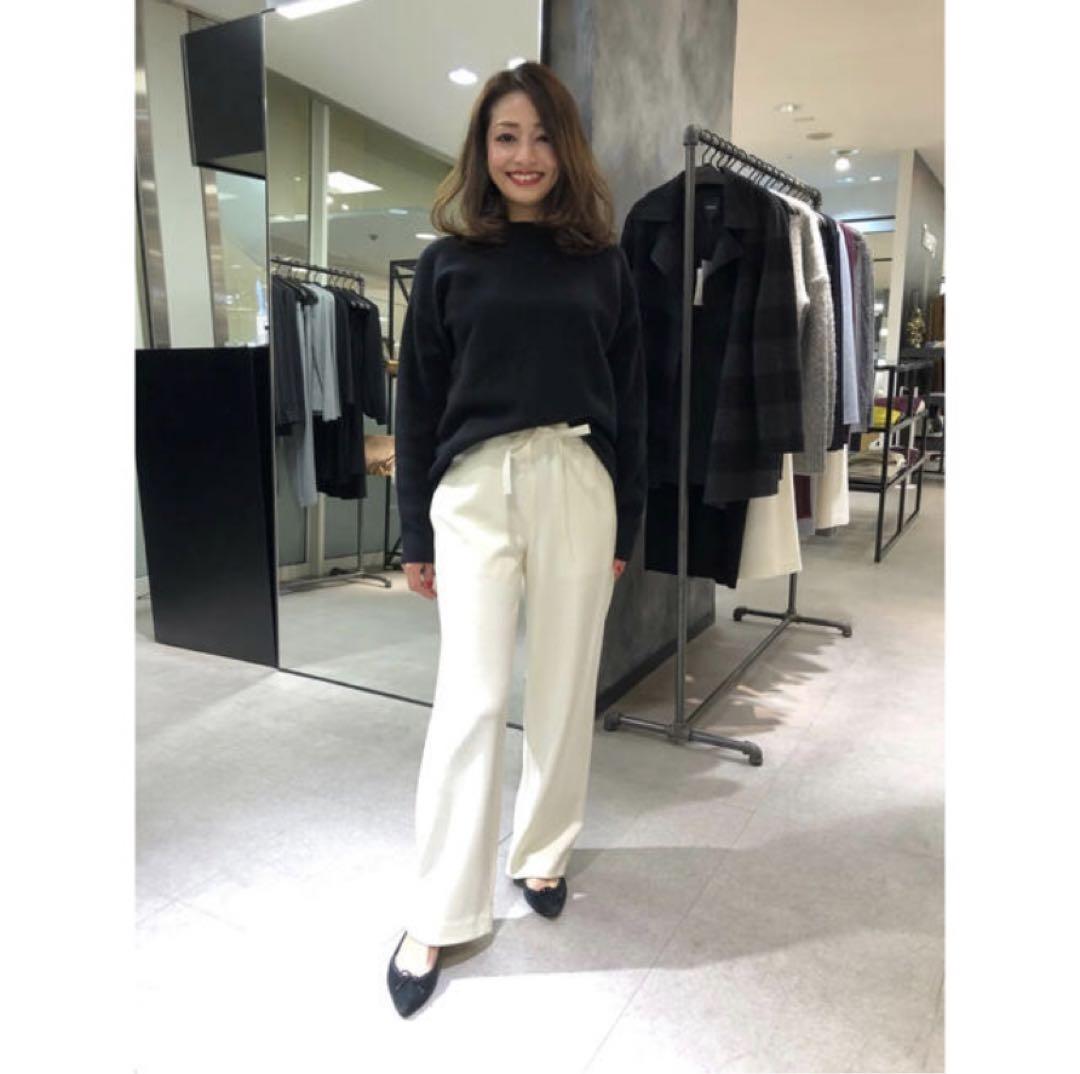 Theory 19aw プルオーバーニット ブラック Theory 19aw プルオーバーニット ブラック
