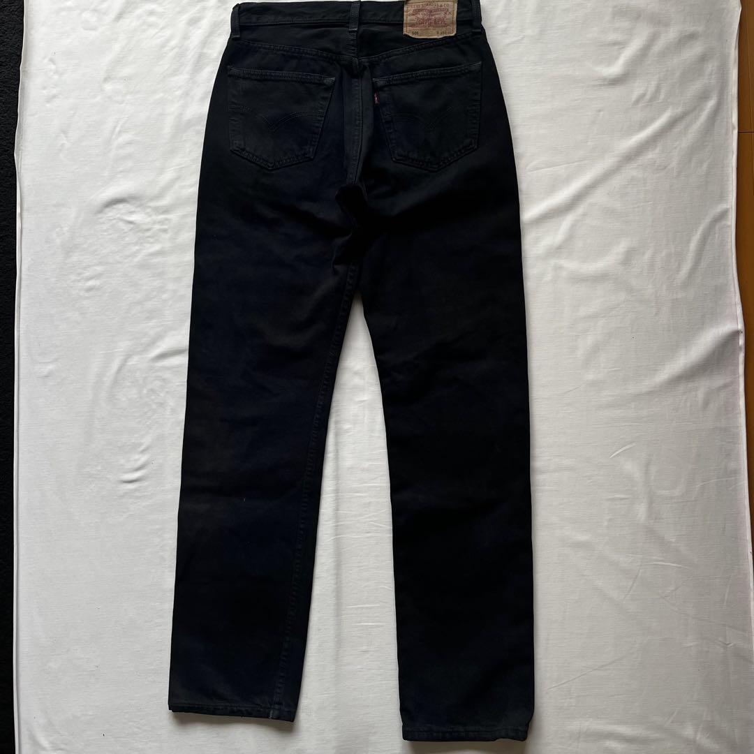 Levi's リーバイス　501 ブラック デニム 90s UK製