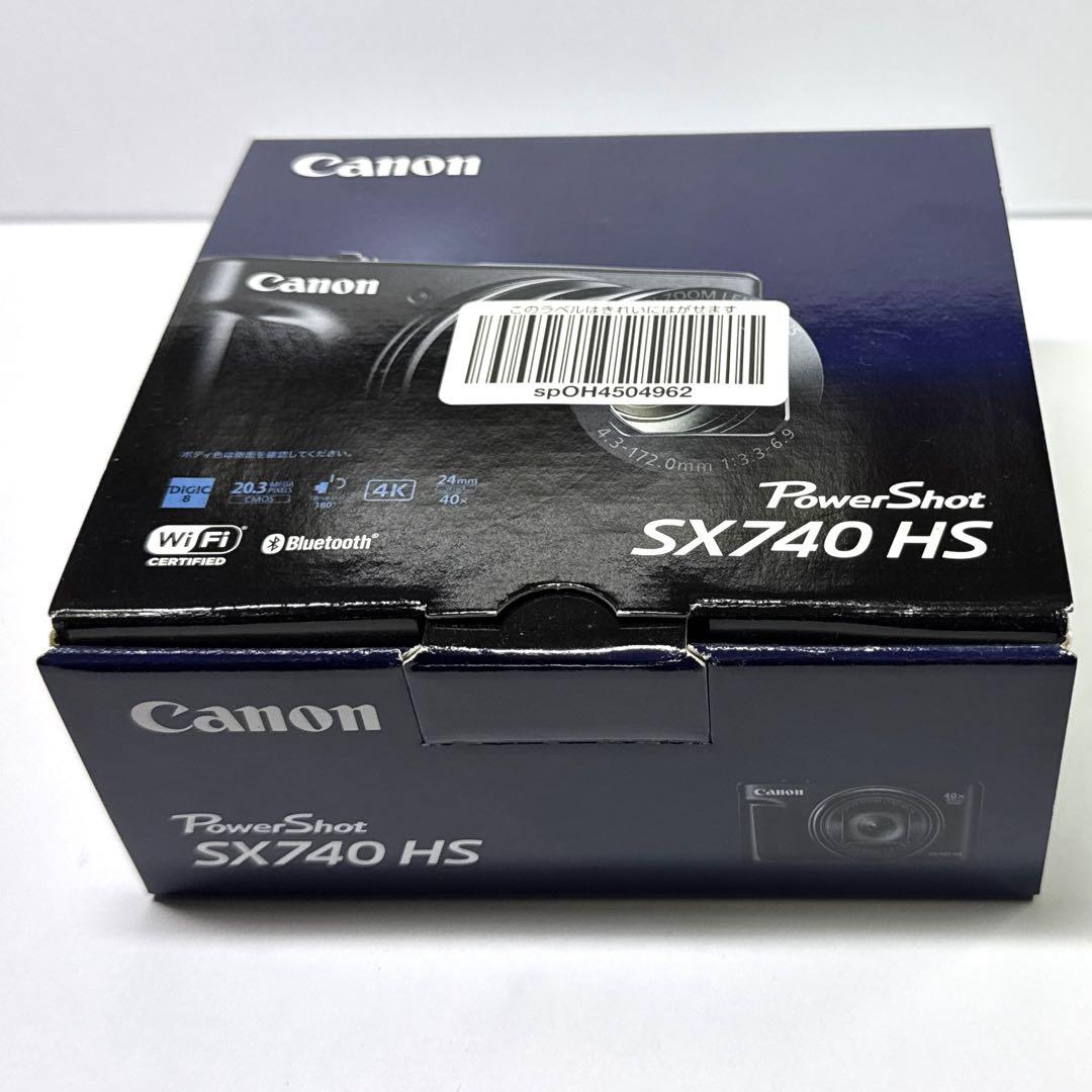 デジタルカメラ CANON powerShot SX740 HS BLACK