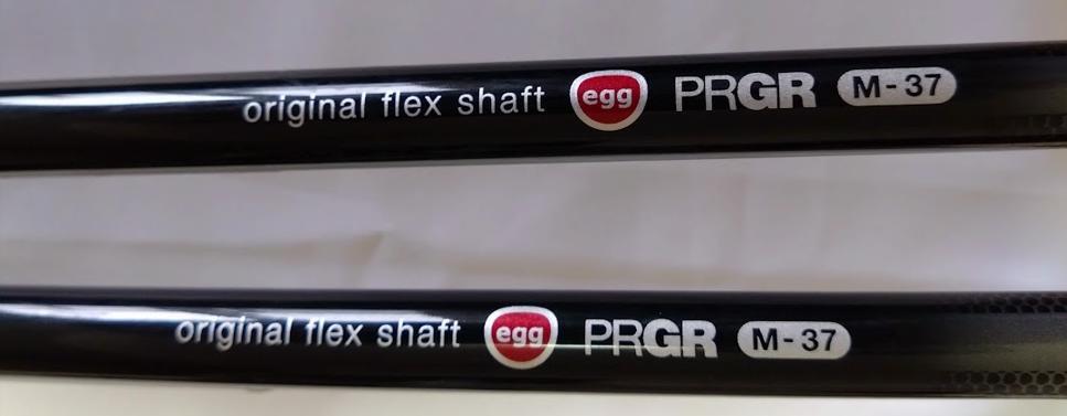 PRGR NEW egg i+ 5UT 6UT 2本セット M37