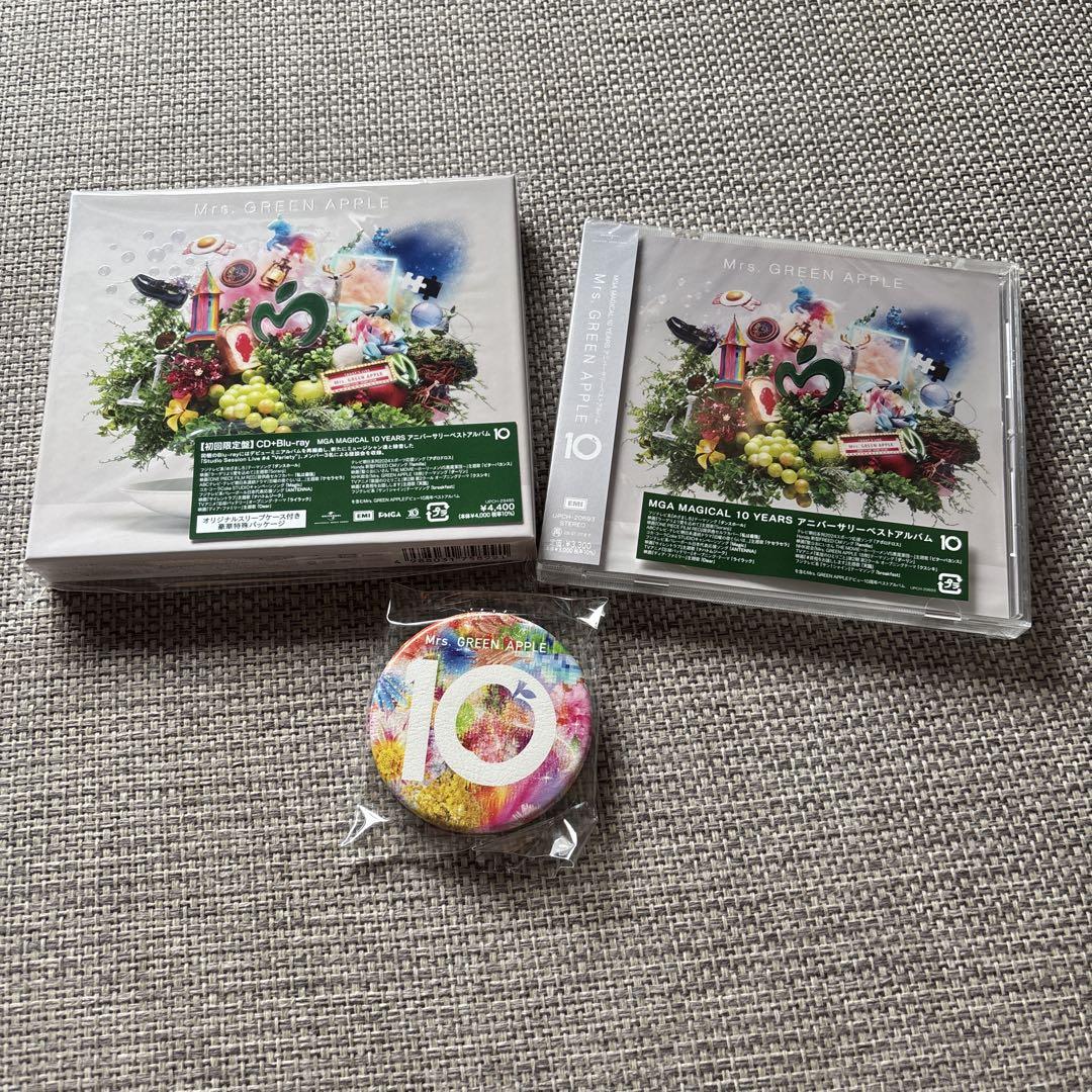 Mrs. GREEN APPLEミセスグリーンアップル初回限定盤ミラー付きHMV