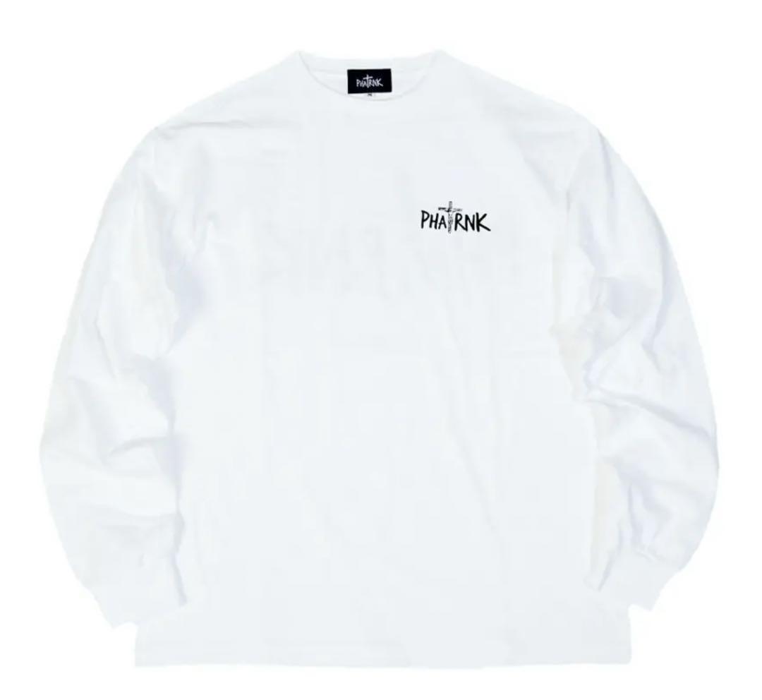 5378即完売 phatrnk ファットランク ロンTシャツ キリスト白 L
