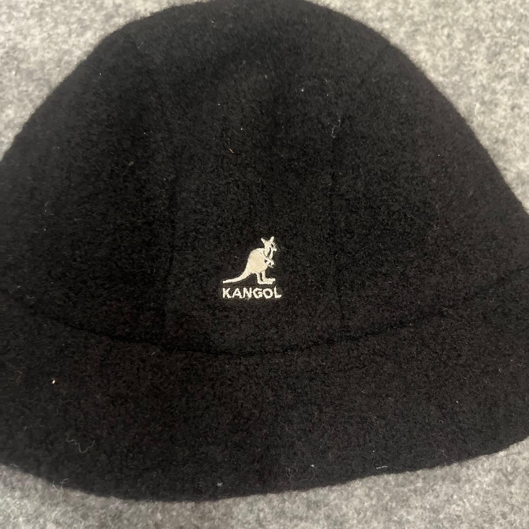 希少 ヴィンテージ KANGOL ステッチバケットハット