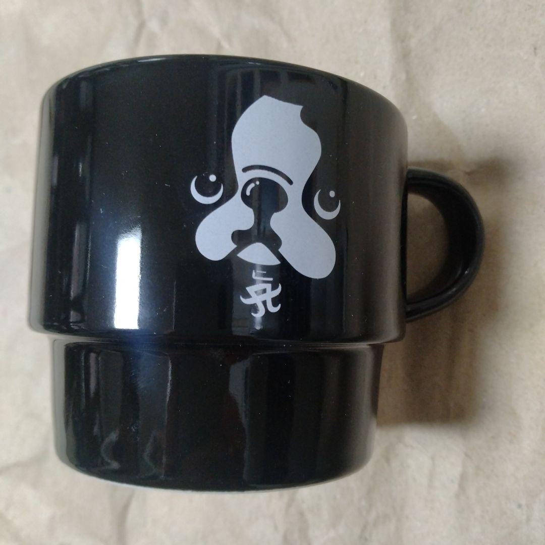 浜崎あゆみスタッキングマグ(パピコ Ver.) 色 ブラック新品未