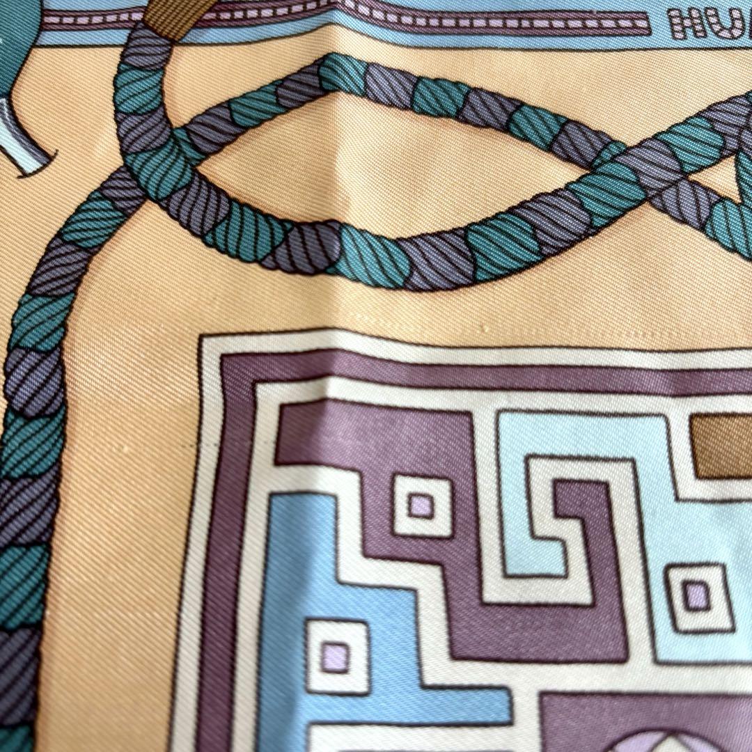 良品】【エルメス】カレ45 プチカレ HUACA PIRU 神聖なるペルー 小物