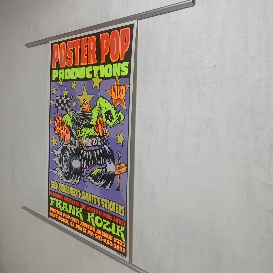 日本製・綿100% フランクコジック KOZIK ポスターポップ 1997シルク