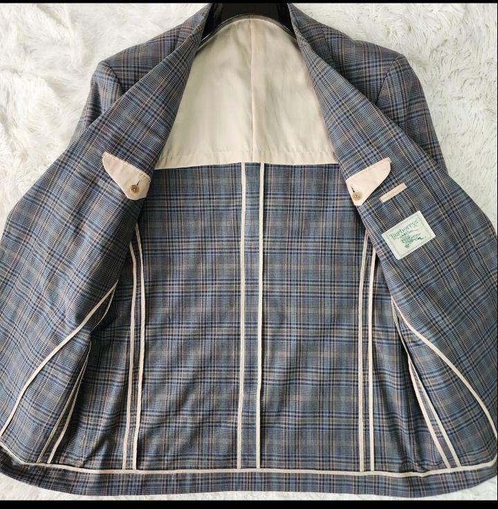 三*者様 美品 Burberrys バーバリーズ チェック コットン 綿 サマー