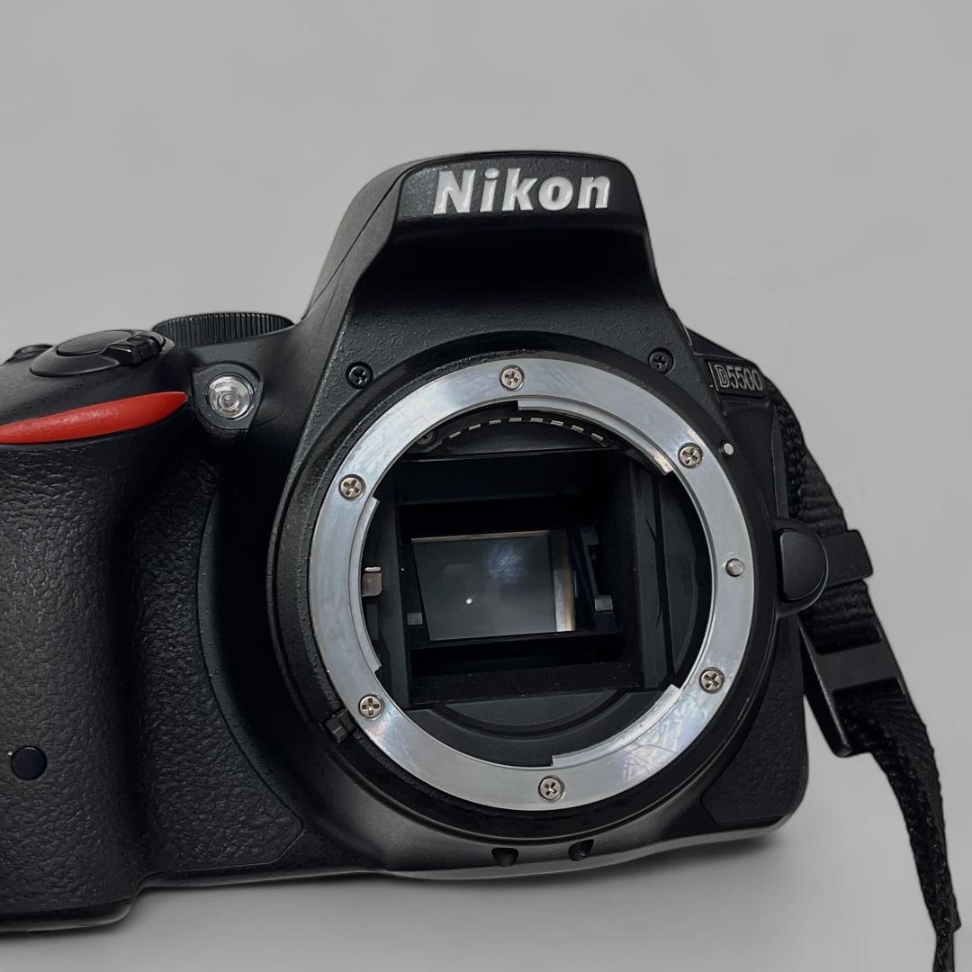 【美品】Nikon 一眼レフカメラ D5500 本体のみ