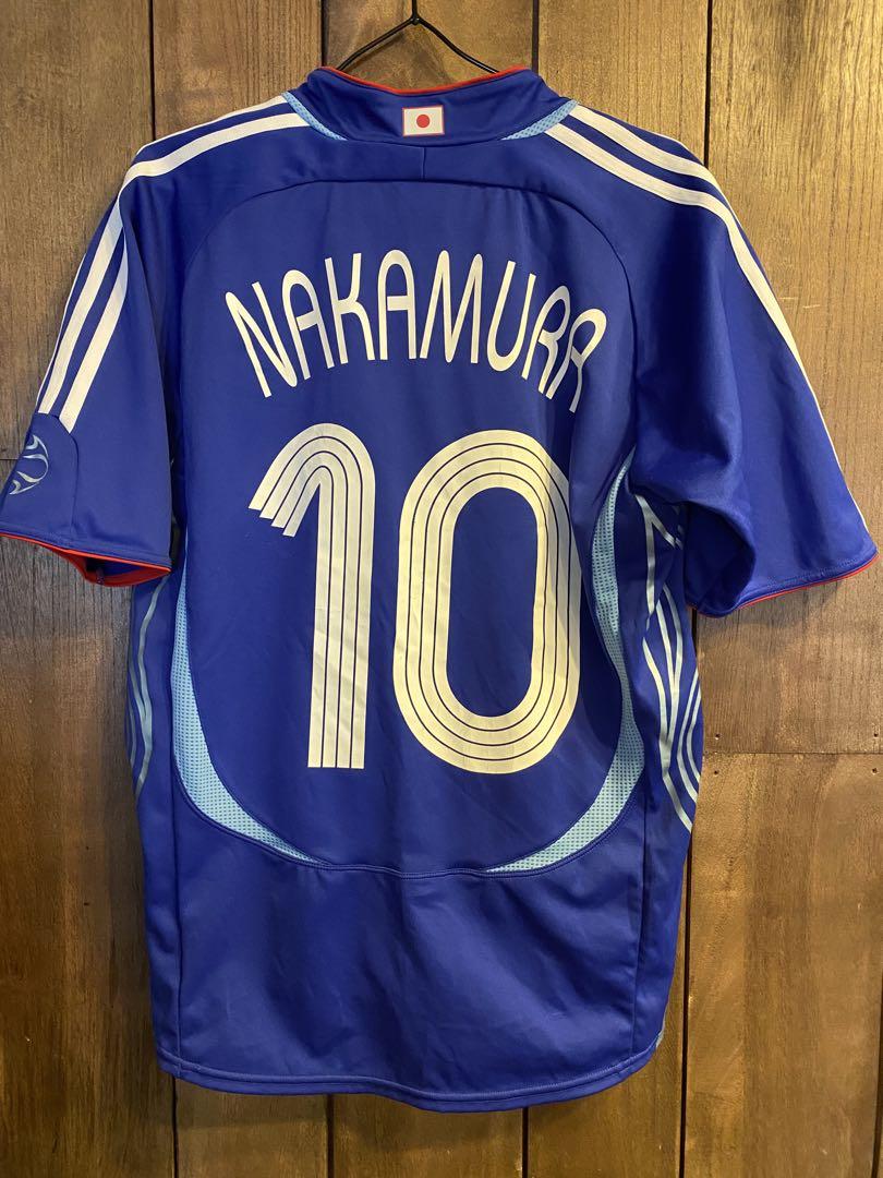 サッカー日本代表オーセンティックユニフォーム 10番 中村俊輔　Sサイズ