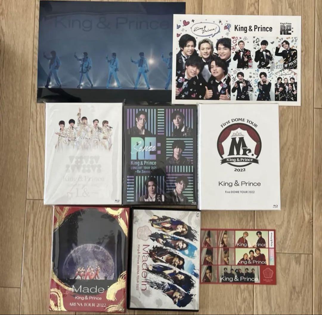 ミュージック King & Prince LIVE DVD BluRay King & Prince｜ライブBlu-ray&DVD『King & Prince First DOME