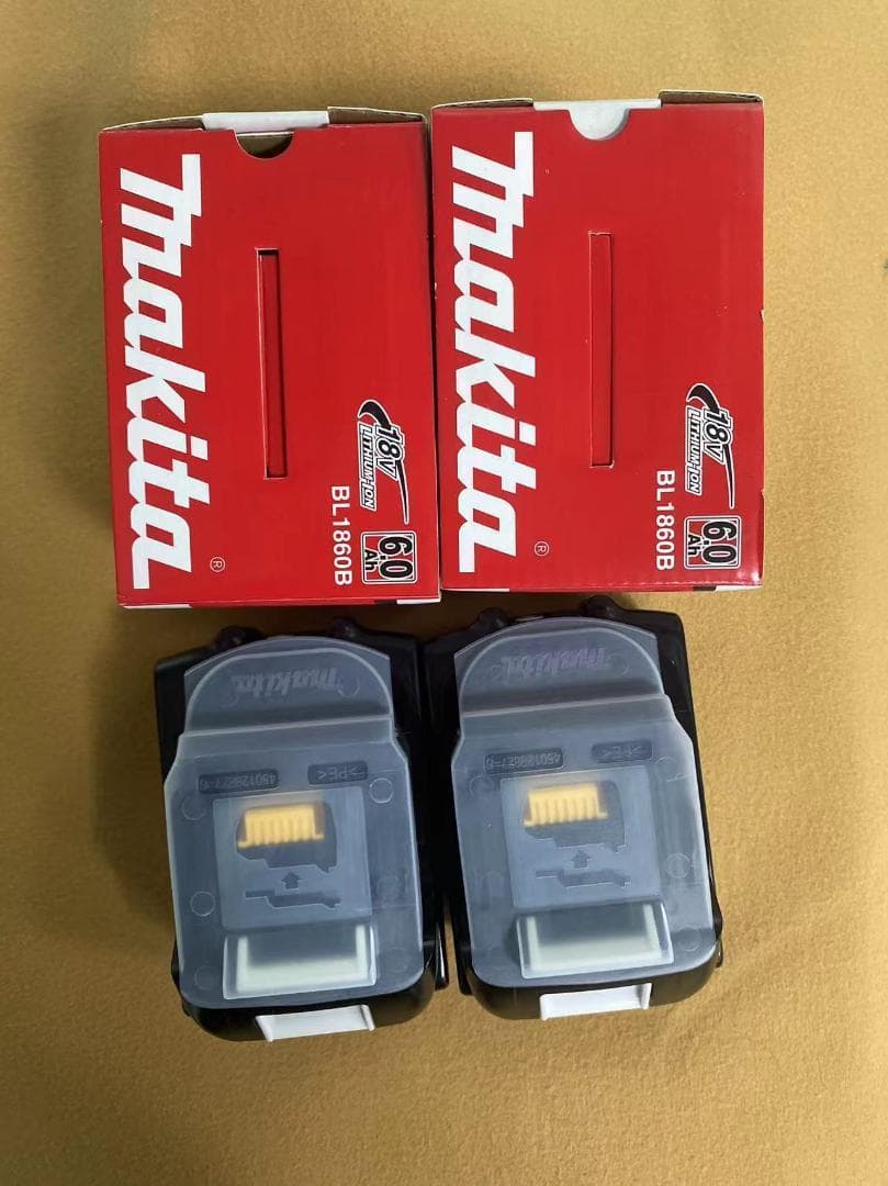 マキタ 18V 6.0Ah バッテリー 2セット