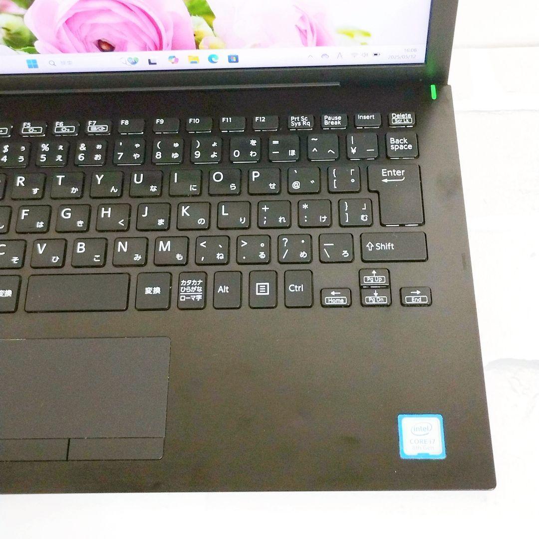 VAIO✨Corei7✨Windows11✨ノートパソコン カメラ付 オフィス付