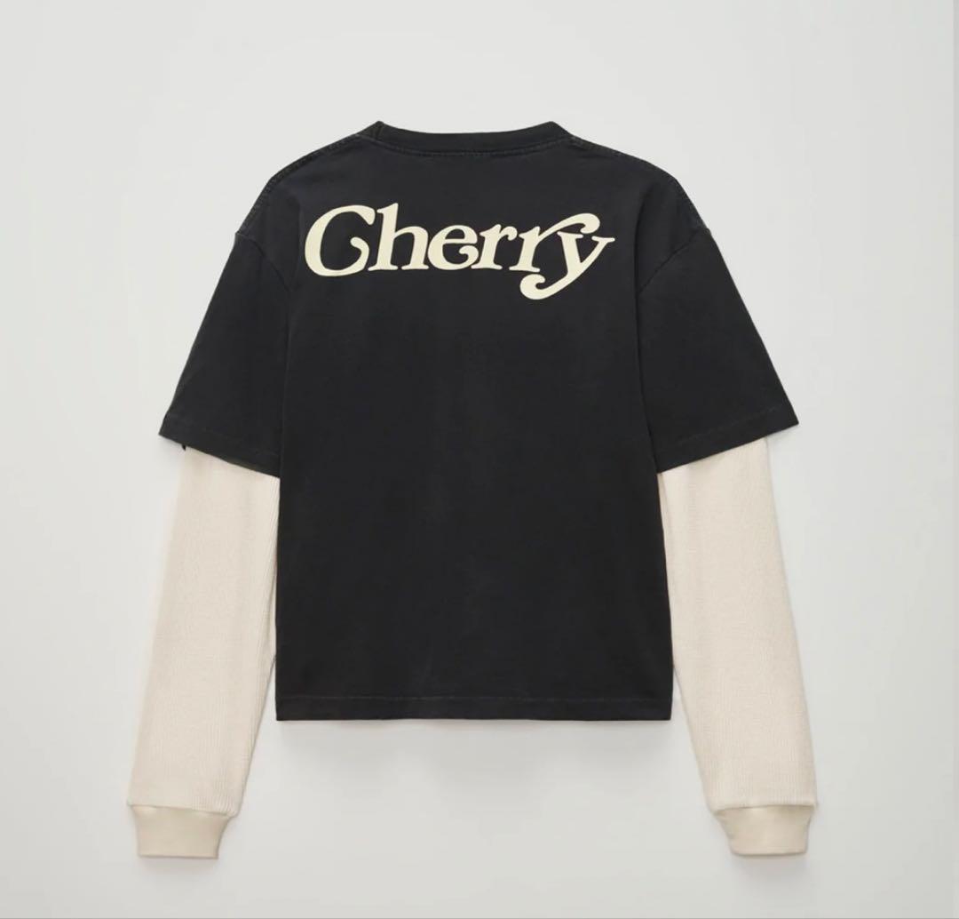 トップス Cherry x GDC Boxy Pocket Thermal (Black)